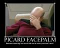 Backgrounds Picard face palm